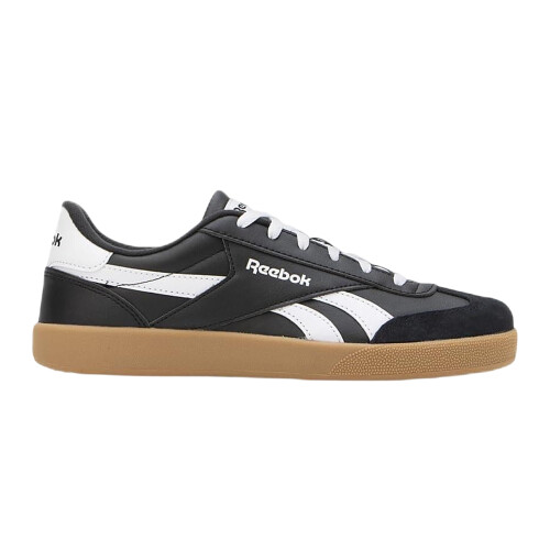 Reebok (7 UK, Black/White) Reebok Mens Smash Edge Leather Trainers 2