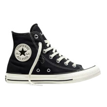 (3 UK, Black/Egret White) Converse Womens/Ladies Chuck Classic Hi High Top Trainers