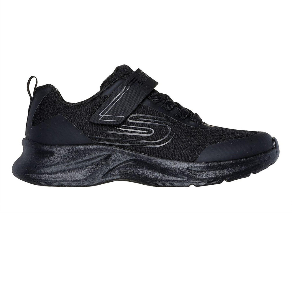 Skechers (11 Uk Child, Black) Childrens/Kids Dynamatic Swift Tread Slip-On Trainers