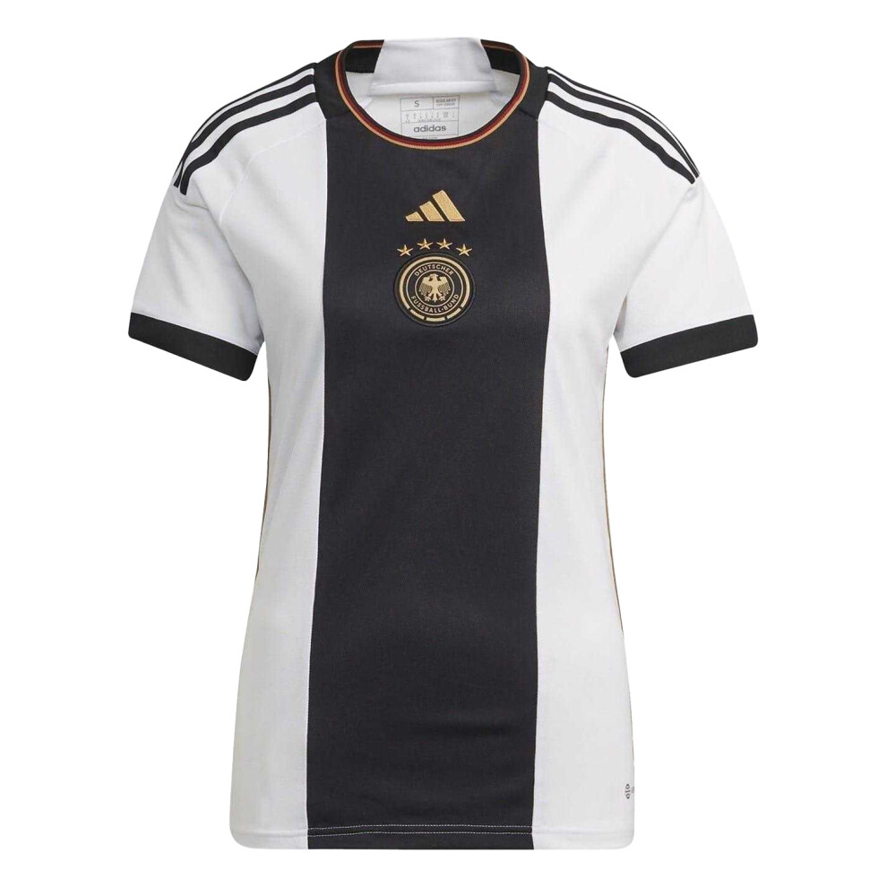 Adidas (8 Uk, White) Womens/Ladies Afc 2022 Germany Crew Neck T-Shirt