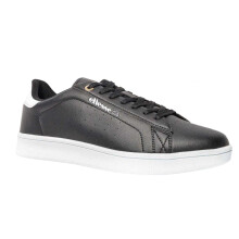 (8 UK, Black/White) Ellesse Mens Logo Cupsole Trainers