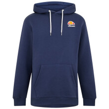 (S, Navy) Ellesse Mens Toce Hooded Raglan Hoodie