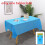 (Sky Blue) Solid Disposable Color Tablecloth With Dustproof And Oilproof Party For Features 1