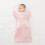 (Pink,S)Baby Sleep Bag With Tightlyfitted Style And Solid Color For Comfortable Rest 6