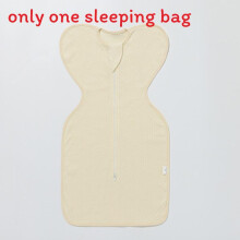 (Yellow,L)Sac de couchage bébé avec style bien ajusté et couleur unie pour un repos confortable