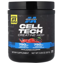 MuscleTech, Cell-Tech Creactor, Fruit Punch Extreme, 274g