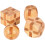 2Pcs Bamboo Educational Iq Assembling Ball Ming Luban Lock Creative Brain Teaser Puzzle 3