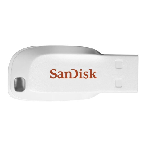 Refurbished SanDisk SanDisk Cruzer Blade USB - 32GB - 2.0 - White