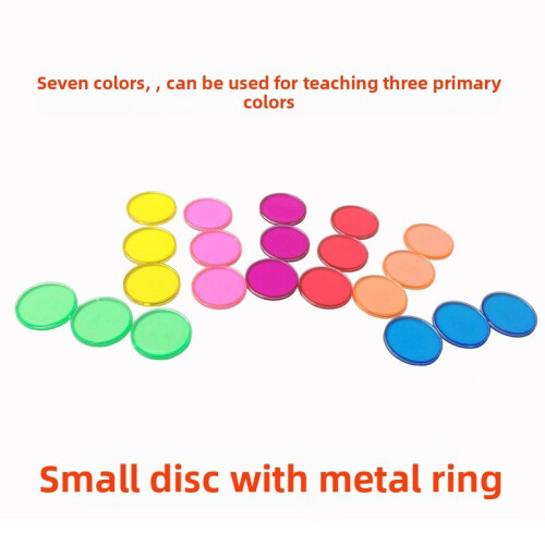 (Yellow（100pcs）)Dischi Magnetici Scienza Giocattoli per Bambini Educativi e Brain Boosting Giochi 2