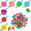 (Yellow（100pcs）)Dischi Magnetici Scienza Giocattoli per Bambini Educativi e Brain Boosting Giochi 12