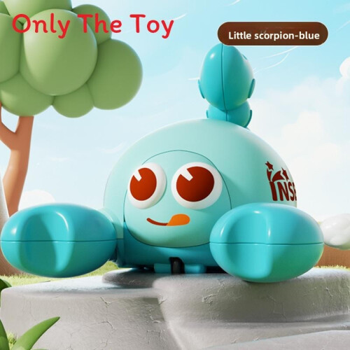 (Style8)Plastic Dinosaur Push Toy For Toddlers With Interactive Scene Simulation For Skill Enhancement