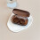 Travel Friendly Contacts Lens Container Contacts-Dark brown 10