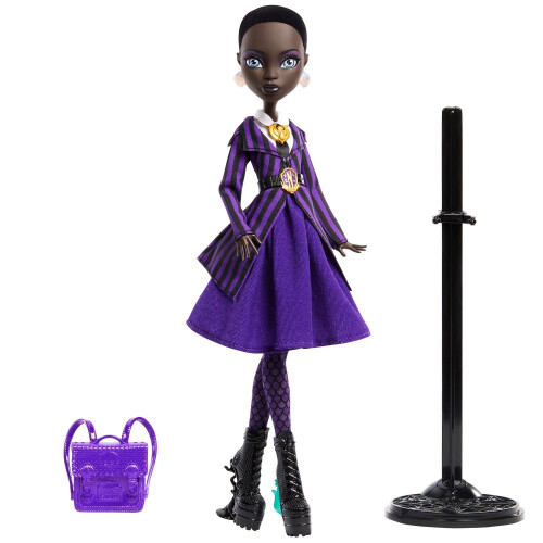 Boneca Bianca da Monster High com suporte