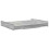 VidaXL vidaXL Storage Bed Frame Grey Sonoma 150 x 200 cm Engineered Wood 3