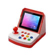 A6PLUS Retro Arcade Video Game Console 3.2in Screen 1000+ Games Built in Joystick Home Arcade Support TV Output A