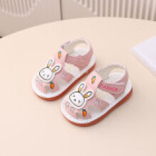 (Pink,17)Babyschuhe mit Cartoon Muster und einfachem Magic Tape Verschluss Mode Geschenk