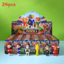 Global Football Cup PVC Schlüsselanhänger Blindbox mit Maskottchen Figuren für Fans Sport