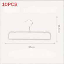 (White)Cintre pantalon mince moderne avec surface antidérapante pour placard organisation chambre