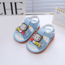 (Blue,16)Zapatos de paseo de verano para niños para bebés con diseño ligero cierre de cinta mágica ajustable
