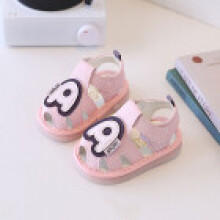 (Pink,19)Scarpe deambulatore bambino con motivo lettera e suola antiscivolo per apprendimento gioco indoor