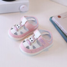 (Pink,18)Sneakers leggere bambino cartone animato con nastro magico per autunno primavera