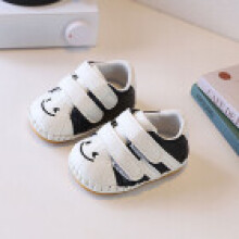 (Black,14)Scarpe Neonato Bambini Pelle Fondo Morbido Con Chiusura Per Primavera Moda Autunno