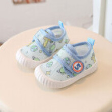 (Blue,16)Chaussures de prémarche en maille bébé bambin pour garçons filles avec sangle pour jouer été