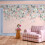 Cath Kidston Stitch In Time Pink Made to Order Fixed Size Wall Mural 7