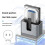 BLUEENDLESS M.2 NVME Solid-State Drive Enclosure Support  to 28TB USB External Enclosure Case for 2.5/3.5 in  US Plug 5