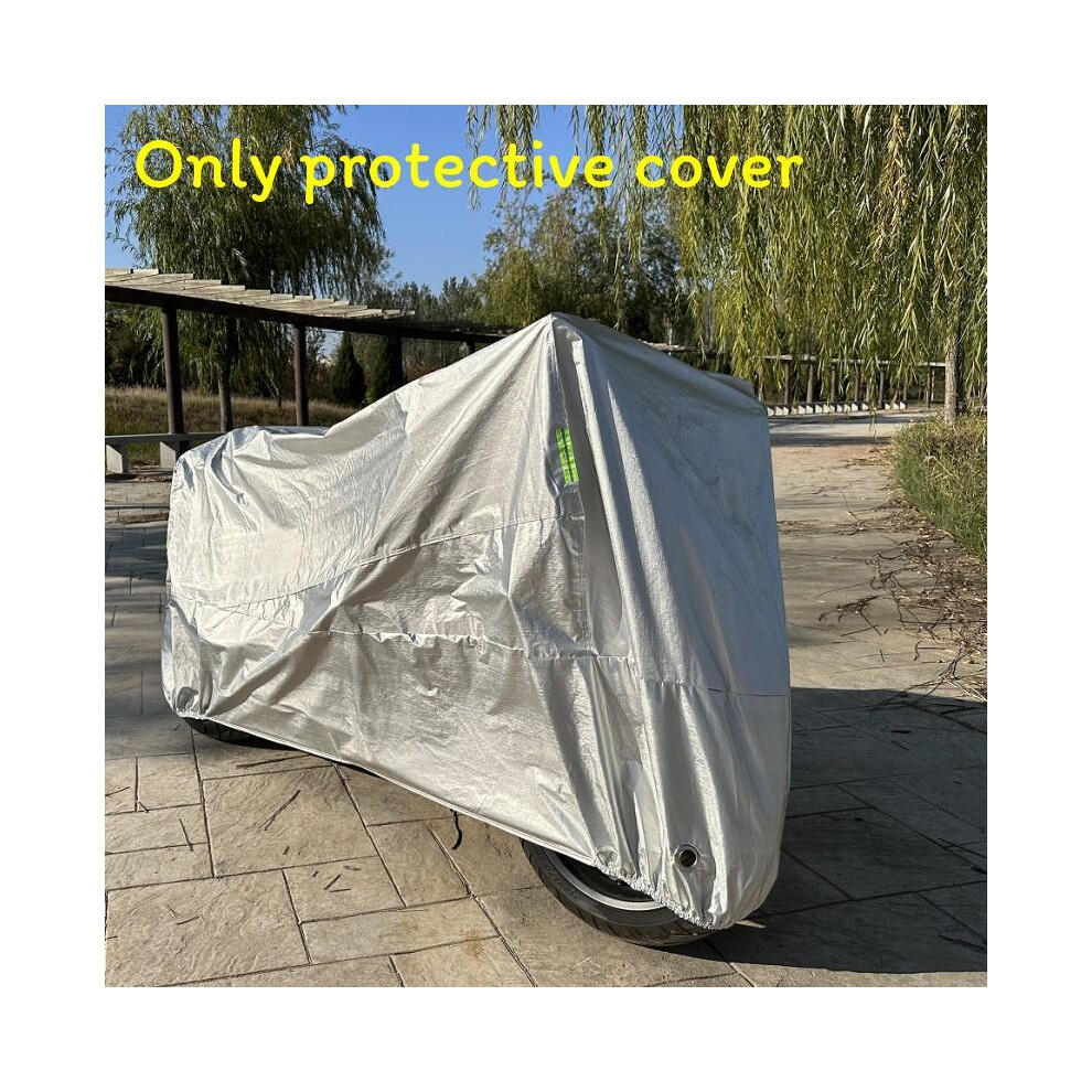 (, S(185*90*100Cm)) Heavyduty Outdoor Electric Scooter Cover With Waterproof Windproof For Use Allseason Silver 698723816659