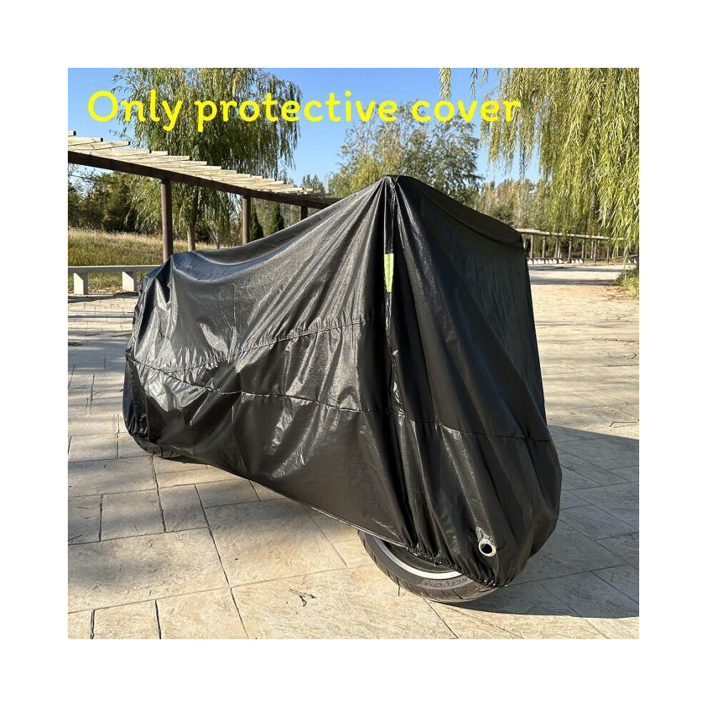 (, 3XL(265*105*125Cm)) Heavyduty Outdoor Electric Scooter Cover With Waterproof Windproof For Use Allseason Black 694169326684