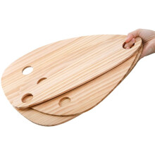 3-Teiliges Serviertablett für Weinflaschenaufsatz, Flaches Servierbrett für Aufschnitt Aus Holz, Schwimmender KäSe für Partys