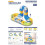 (90pcs)Kids Gravity Suspension Train Toy With Interlocking Modular Tracks For Cognitive Skills Learning Interactive 1