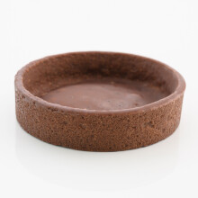 Pidy Trendy Selection Chocolate flavoured round pastry shells with butter (7.8cm) - 36 pieces
