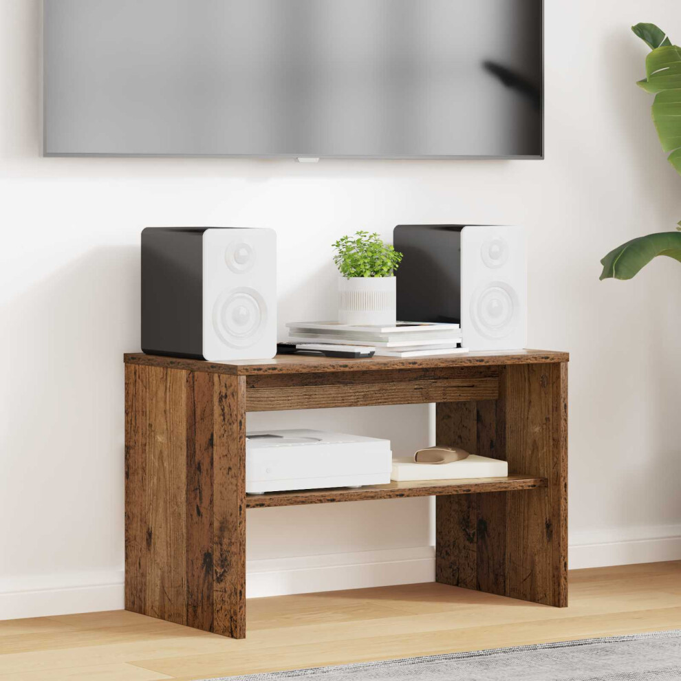Vidaxl Tv Cabinet Old Wood 60 X 35 X 40 Cm Engineered Wood
