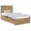 VidaXL vidaXL Bettrahmen Artisan-Eiche 100 x 200 cm Holzwerkstoff 2
