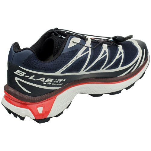 Salomon (11) Salomon Xt-6 Unisex Trainers in Blue Black 1