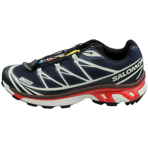 Salomon (11) Salomon Xt-6 Unisex Trainers in Blue Black 2