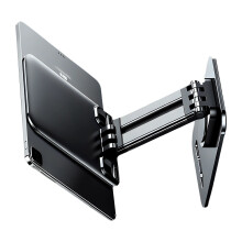 Universele draagbare telefoonstandaard,-Zwart Rotary-model