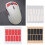 Universal Mouse Side Sticker Silicone Mouse Grip Pads-Black 11