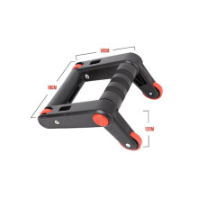 Multifunction Ab Roller With Nonslip Base For Core Workout Equipment Fitness