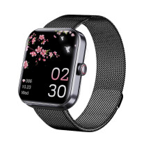 Moniteur de fréquence cardiaque, ECG, PPG, montre connectée, glycémie, pression artérielle, traqueur d'activité physique