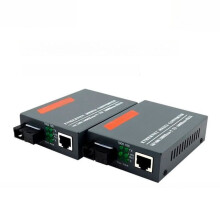 (UK) Gigabit Fiber Optical Media Converter 1000Mbps Single Fiber SC Port External Power Supply