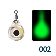 (4) 1PCS LED Fishing Bait Trap, Underwater Glowing Light, Eye-Shaped Squid Lure