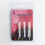 (multi-color) 3PCS Crossbow LED Lighted Nocks 6.2mm Bowstring Activated For Compound Bow Archery 1