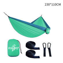 (Green) Hammock Porch Swing & Camping Hammock Chair Bed for Outdoor Garden Hanging Sleeping