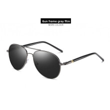 (GunFrameGray)Color Changing Polarized Sunglasses Men Uv400 Driving Outdoor Sports For Travel