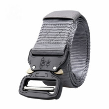 (CP color) Outdoor Tactical Belt Outdoor Training Belt Imitation Nylon Insertion Buckle Belt Men's Multifunctional Belt
