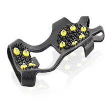 (M) 10 Studs Anti-Skid Ice Winter Snow Shoes Spikes Grips Climbing For Man
