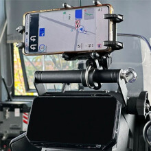 Motorcycle Handlebar Bar Extension Stand Holder Phone GPS Navigation Mount Bracket for 450MT 2024